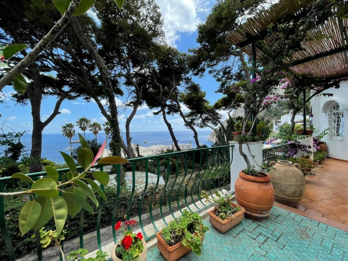Ferienwohnung Terrazza Mare Marina Piccola Capri Exterior foto